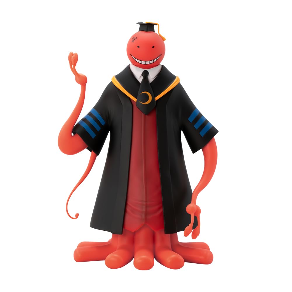 ABYstyle Studio – Figurine Assassination Classroom Koro Sensei Rouge – Produit Officiel – Statue Premium – Finitions Haute Qualité – Pièce de Collection