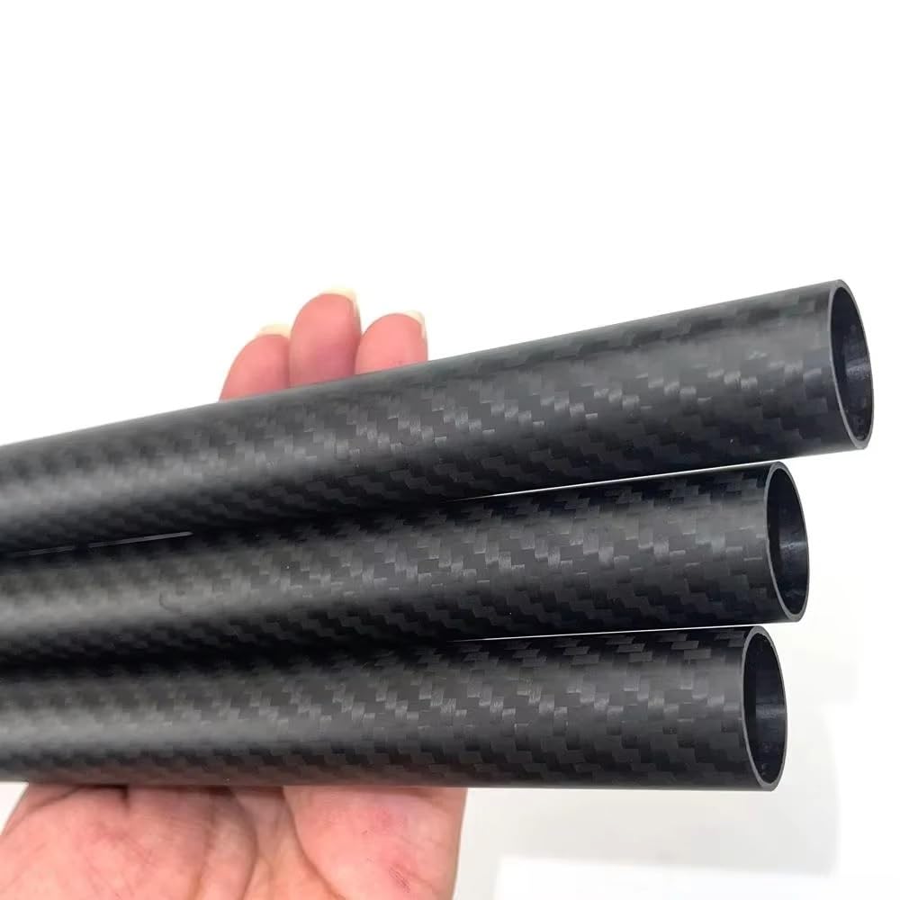 Tubo de Fibra de Carbono Tubos de Fibra de Carbono Mate de Sarga(10x8x500mm)