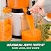 Omega Juicer Cold Press Vertical 43 RPM Slow Masticating Compact Juice Extractor for Fruits and Vegetables Quiet Operation with 3 Stage Auger Automatic Pulp Ejection and No-Drip Tap, 150-Watts, Silver