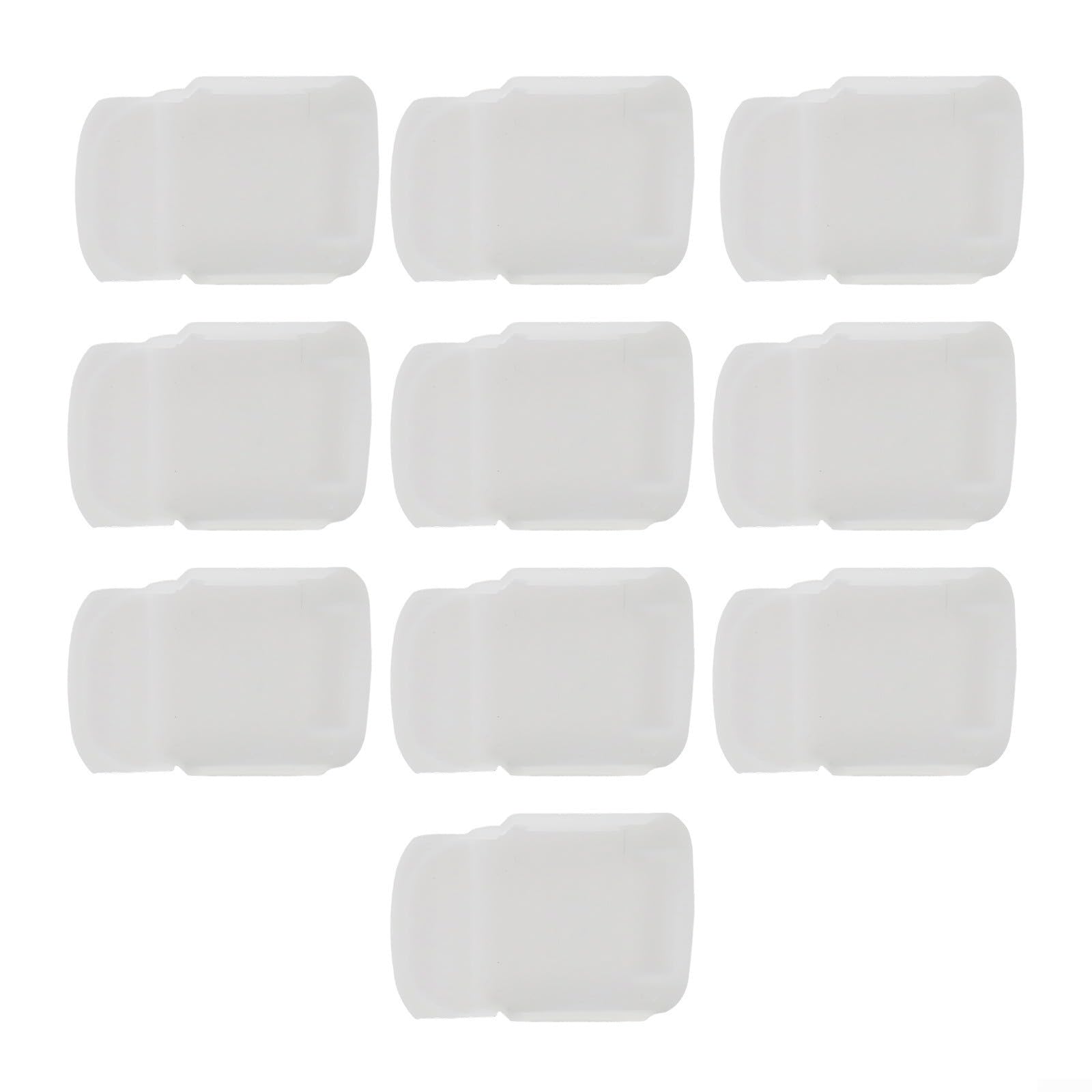Lot de 5 capuchons de batterie pour outil électrique 14,4 V 18 V BL1830 BL1840 BL1850, bouclier de protection ABS (10 pièces)