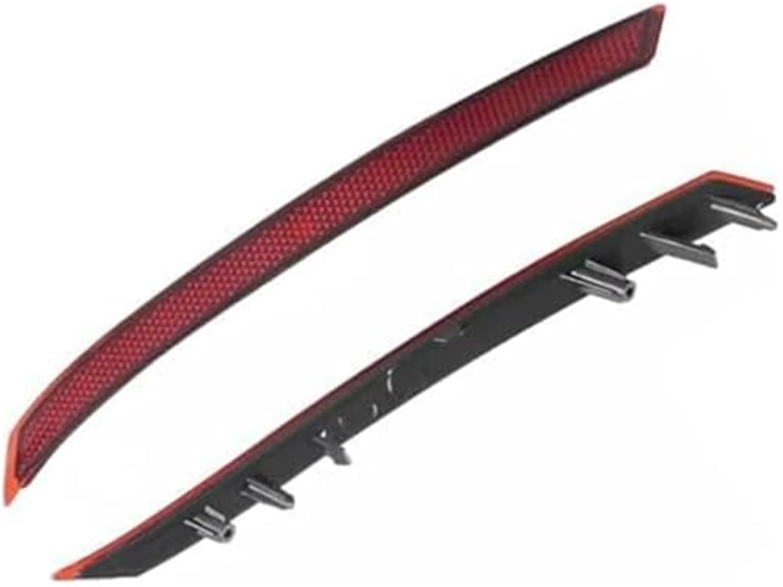Riflettore per paraurti posteriore per auto Riflettore paraurti posteriore 1 paio di luci posizione riflettenti, per Land Rover, per Range, per Velar, per Rosso Lr093435