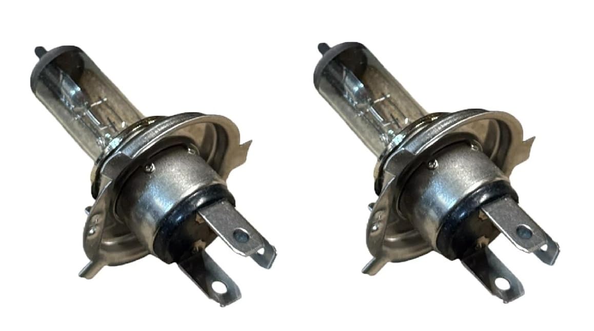 2X H4 Halogen Headlight Light Bulbs 12V 100/80W P43t Rally, More Brightness, High Power