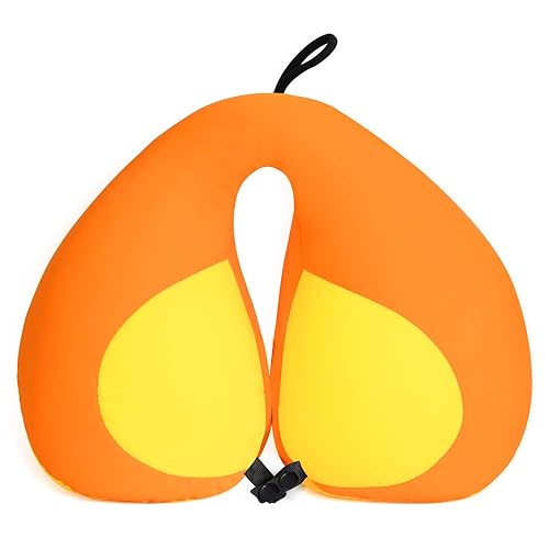 MOOB Almohada de bebé para niños, almohada de cuello en forma de U para reposacabezas de automóvil, cojín de aire, asiento de automóvil, soporte de