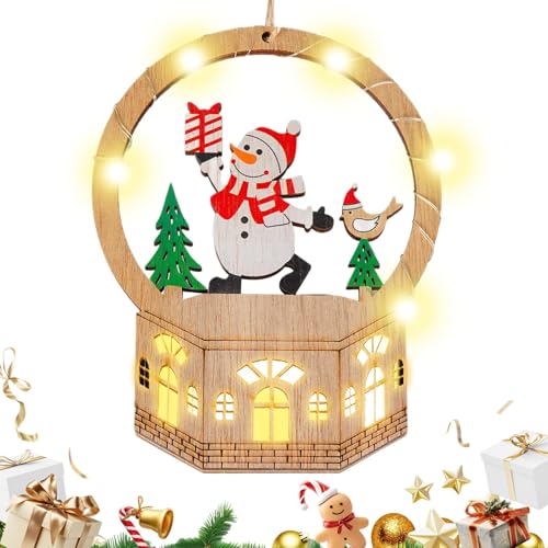 Bois d'Ornement de Noël Lumineux : Fini les Décorations Encombrantes et Difficiles à Poser
