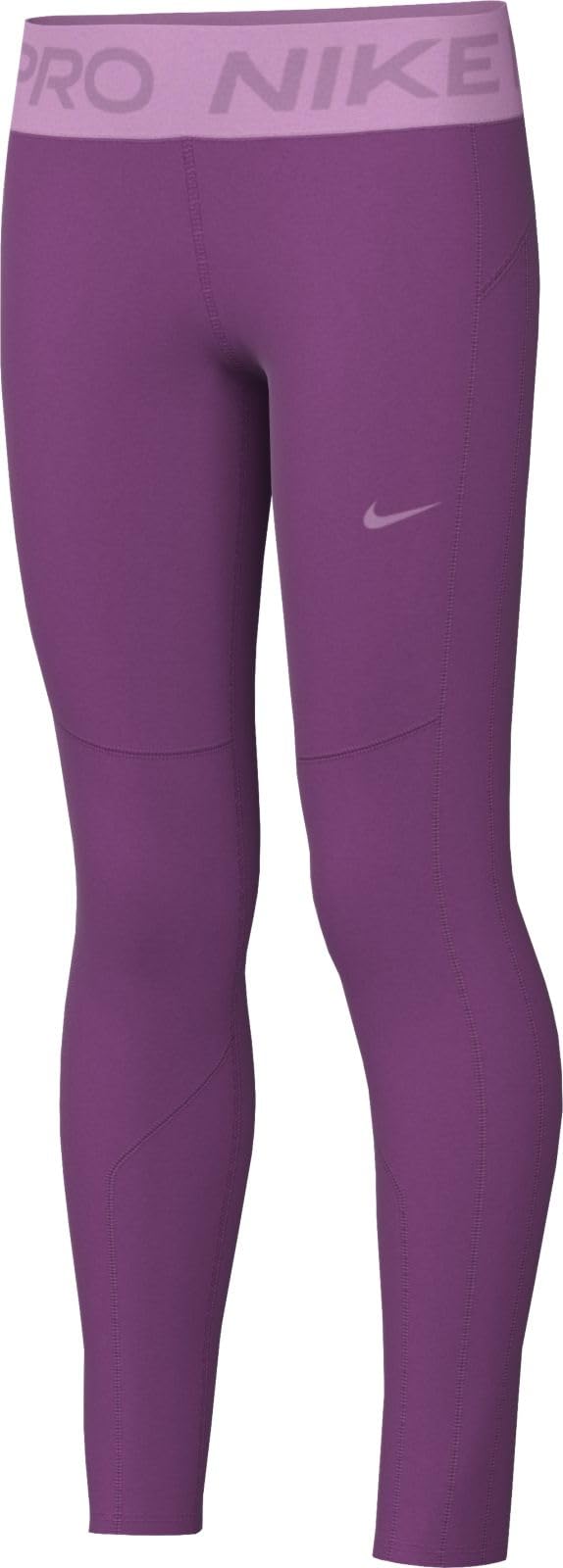 Nike Mädchen Leggings Nike Pro Therma-fit Leggings mit Mittelhohem Bund (Mädchen)