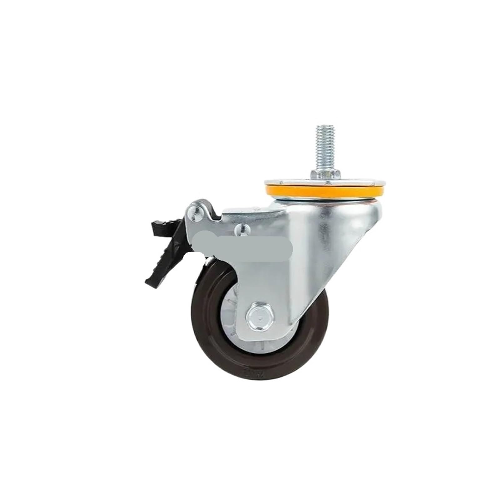 Roue universelle à vis M16 pour déplacer établi atelier sans bruit
