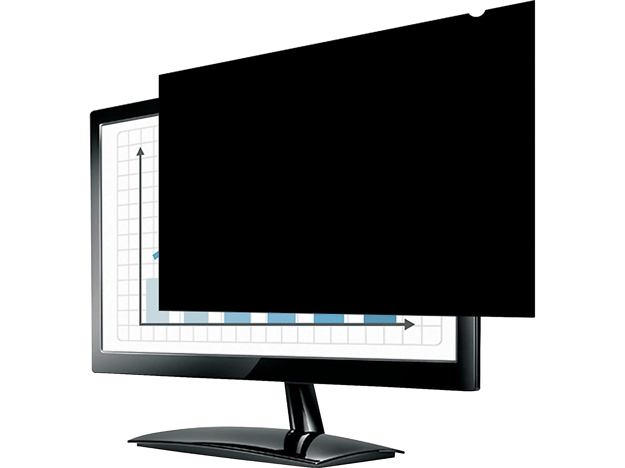 Fellowes PrivaScreen Filtro privacy antiriflesso e protezione schermo per schermi da 23" Pollici con rapporto 16:9 widescreen