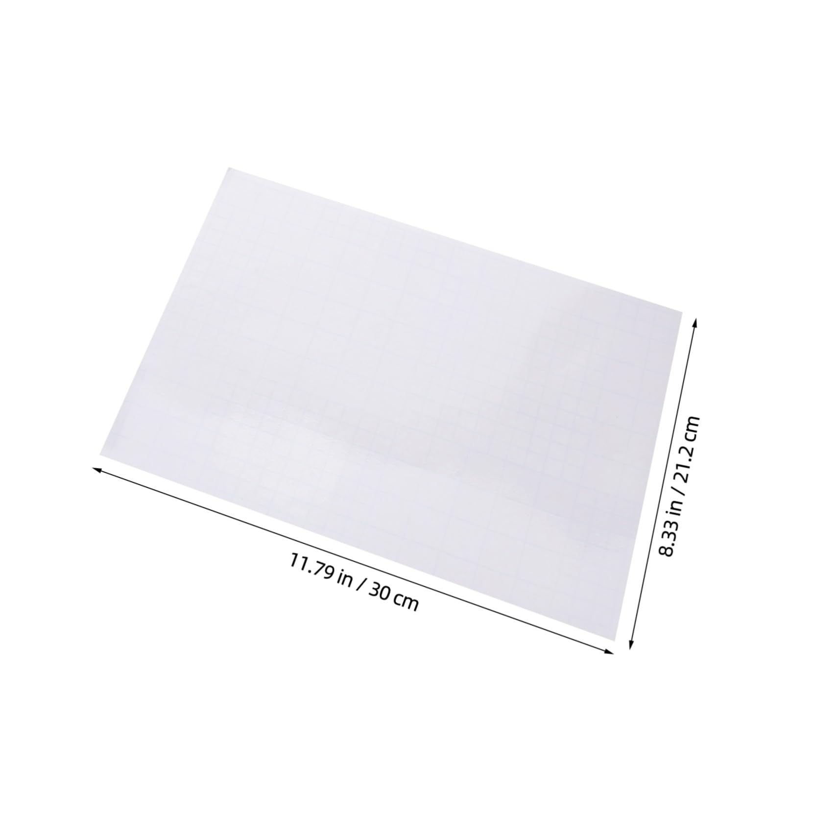 DOITOOL 40 Feuilles Film Adhésif Holographique Auto-adhésif Transparent Laminé Iridescent Résistant à Eau pour Décoration DIY Emballage Électronique et Accessoires
