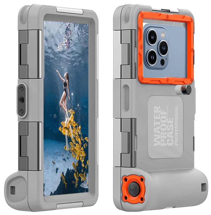 2026 Underwater Snorkeling Diving Phone Case for Phone 17 16 15 14 13 12Pro Max Galaxy S25 S24