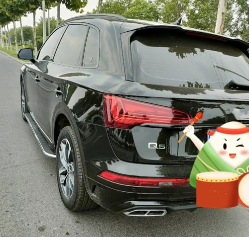 Estribos laterales para Audi Q5 2018-2025 aluminio negro miniatura 4