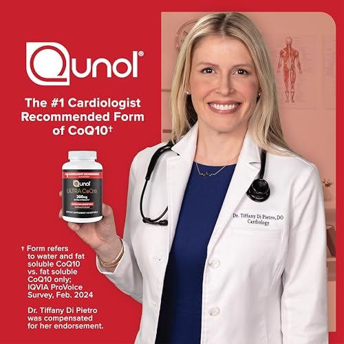 Image of Qunol Ultra CoQ10 100mg Softgels- 3X Better Absorption Coenzyme Q10 Supplements - Antioxidant Supplement for Vascular and Heart Health & Energy Production - 5 Month Supply - 150 Count