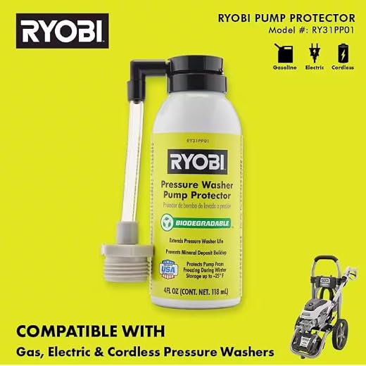 4 OZ Pressure Washer Pump Protector