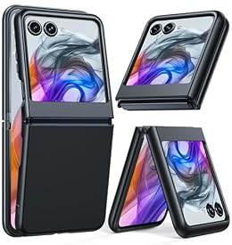FNTCASE for Motorola Razr 2026 / Razr 2025 / Razr 2024 Case, Black