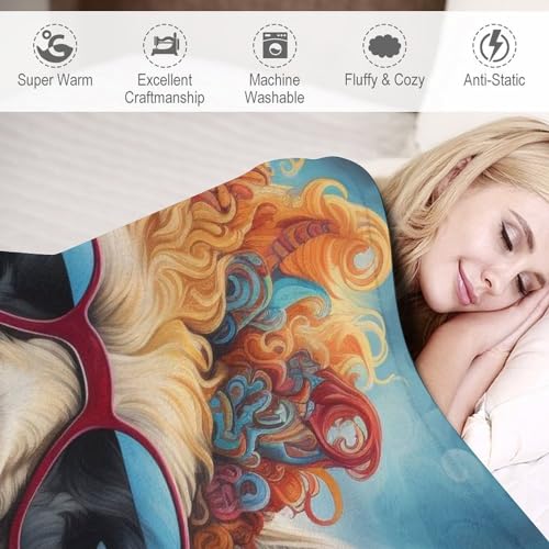 Manta de alpaca grande de 180x200 cm cálida para cama y sofá de invierno 6