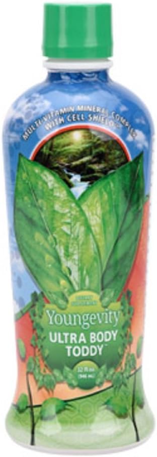 Youngevity Ultra Body Toddy™ – 100+ Nutrient Mega Multi-vitamin Mineral Supplement for Men and Women – Enhanced Absorption – Phytonutrients – Amino Acids – 32 Fl Oz