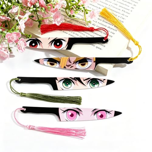 Manga accessoires de lecture quotidiens avec Nezuko et Inosuke en acrylique
