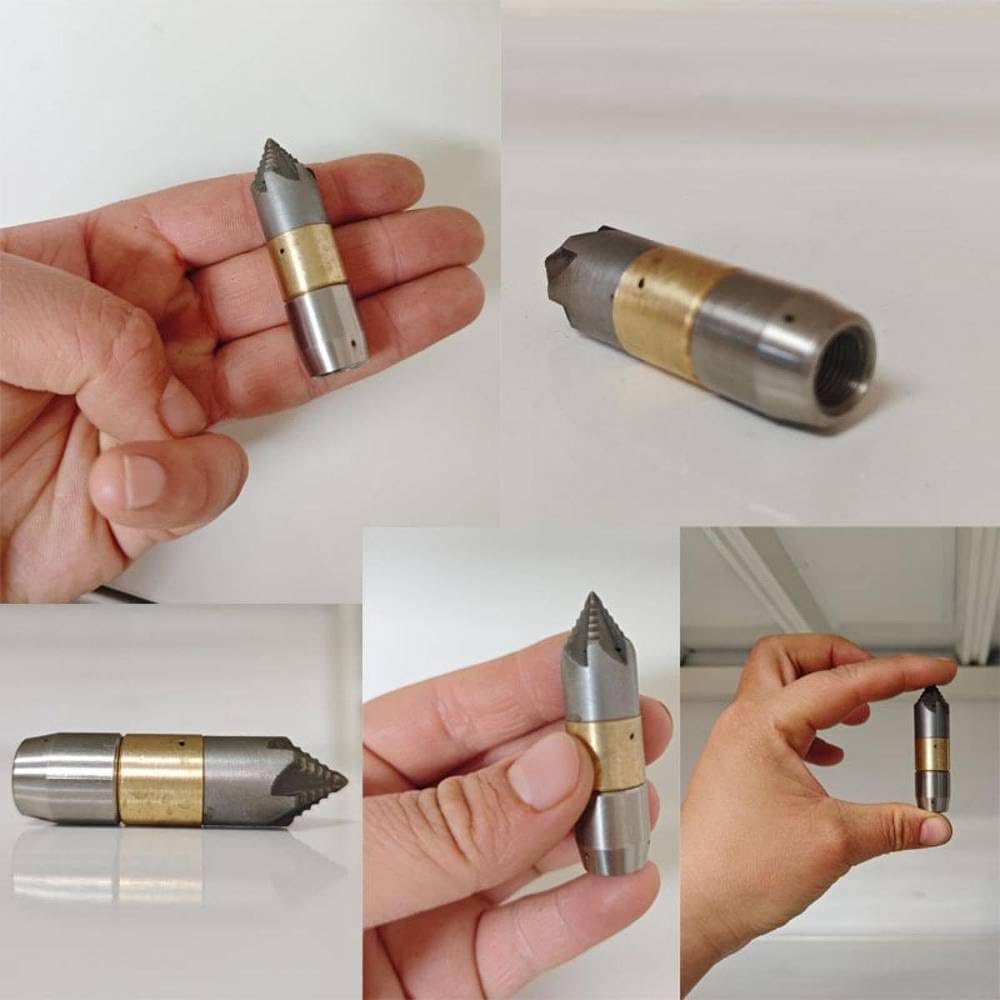 Buse curage canalisation pour propriétaires, installation G1/8 facile