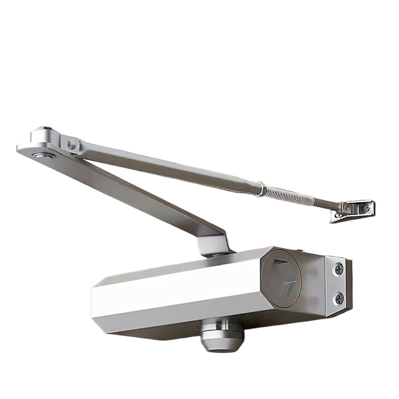 Iklaaqetbxps One Color Automatic Door Closer, Heavy Duty Auto For 55-143 Lbs, Commercial Grade Hydraulic Closers
