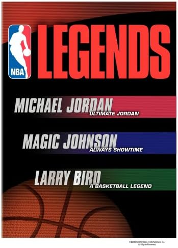 NBA Legends Giftset (Ultimate Jordan / Magic Johnson Always Showtime / Larry Bird A Basketball Legend)