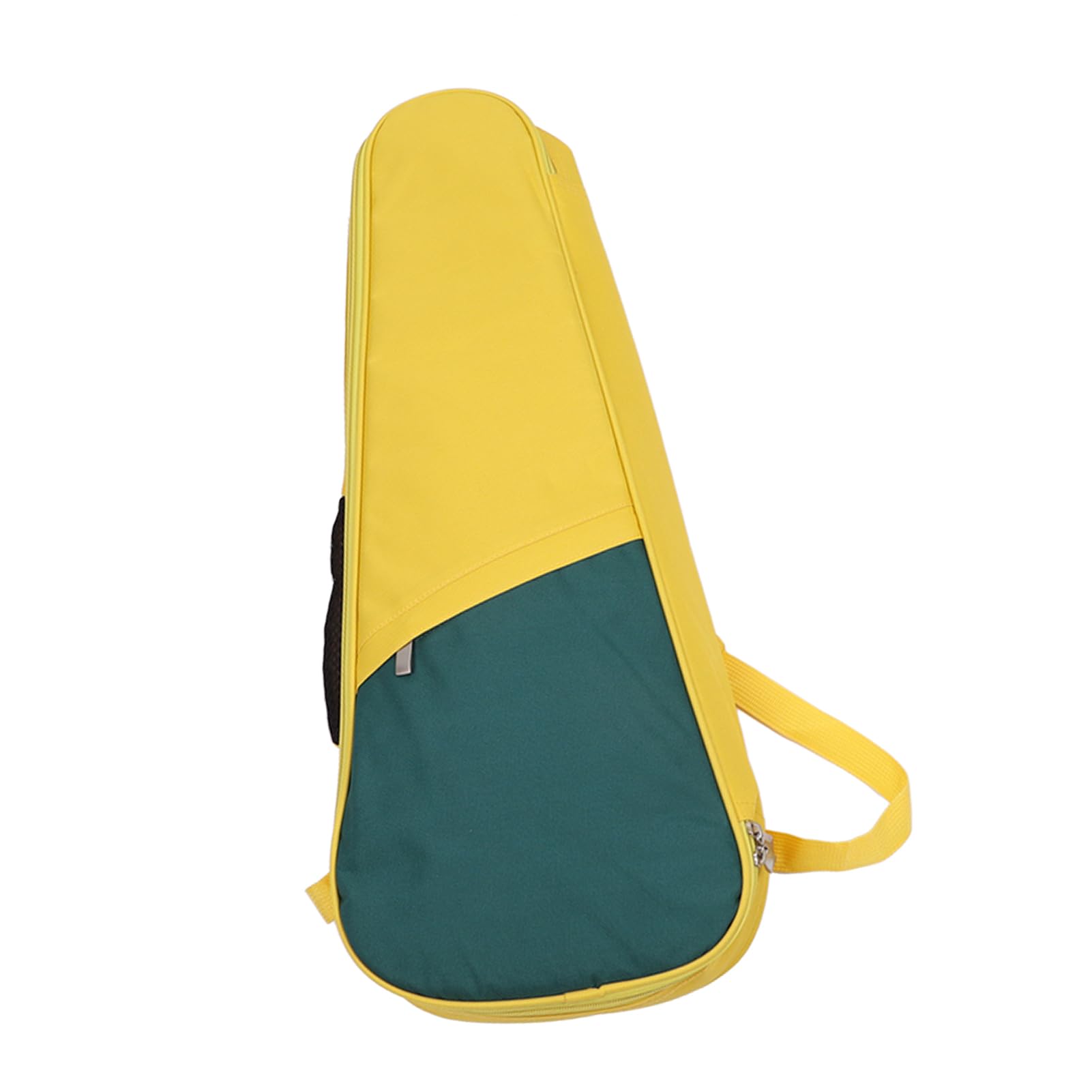 Keenso Zaino Imbottito per Ukulele con Spallacci Regolabili per Ukulele da 23 Pollici e 24 Pollici, Tessuto Oxford Impermeabile, Resistente e Protettivo (Giallo verde scuro)