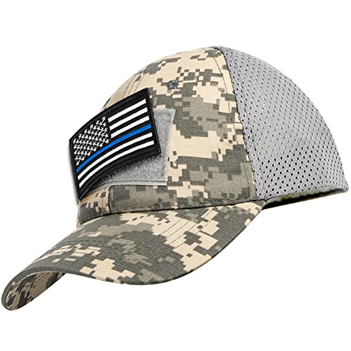 Gorra ajustable para hombre con parches para exteriores miniatura 2