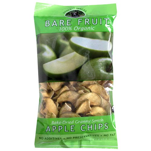 Bare Fruit Organic Dried Granny Smith Apple Chips, 2.6 oz