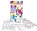 CRAYOLA- Creations, Set Fantasia Unicorno, Album con 20 Pagine da Colorare e 100 Adesivi, attività Creativa per Bambini, da 6 Anni, Colori Assortiti, 04-1174