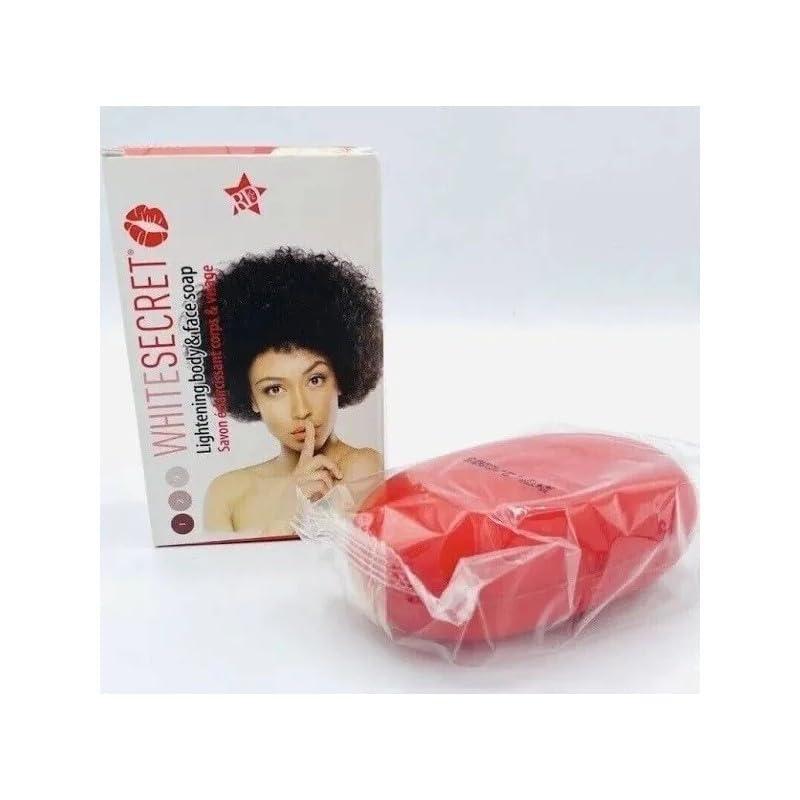 WhiteSecret Savon Éclaircissant, 190g, Avec Actifs Naturels, Pour un Nettoyage en Profondeur, Formule à l'Arbutine et Glycérine