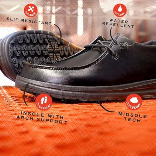 HEYDUDE Sirocco Alta Work CE, Men’s Shoes, Work Sneakers, Light-Weight, Water Repellent & Slip Resistant2