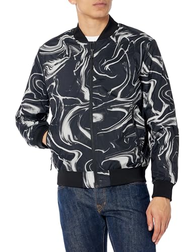 Image of DKNY Men's Clean Zip Front Bomber Jacket