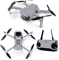 Vista 52 de MightySkins Skin para DJI Mavic Mini Drone Quadcopter portátil - Azul sólido Cubierta protectora de vinilo duradera y única Fácil de aplicar
