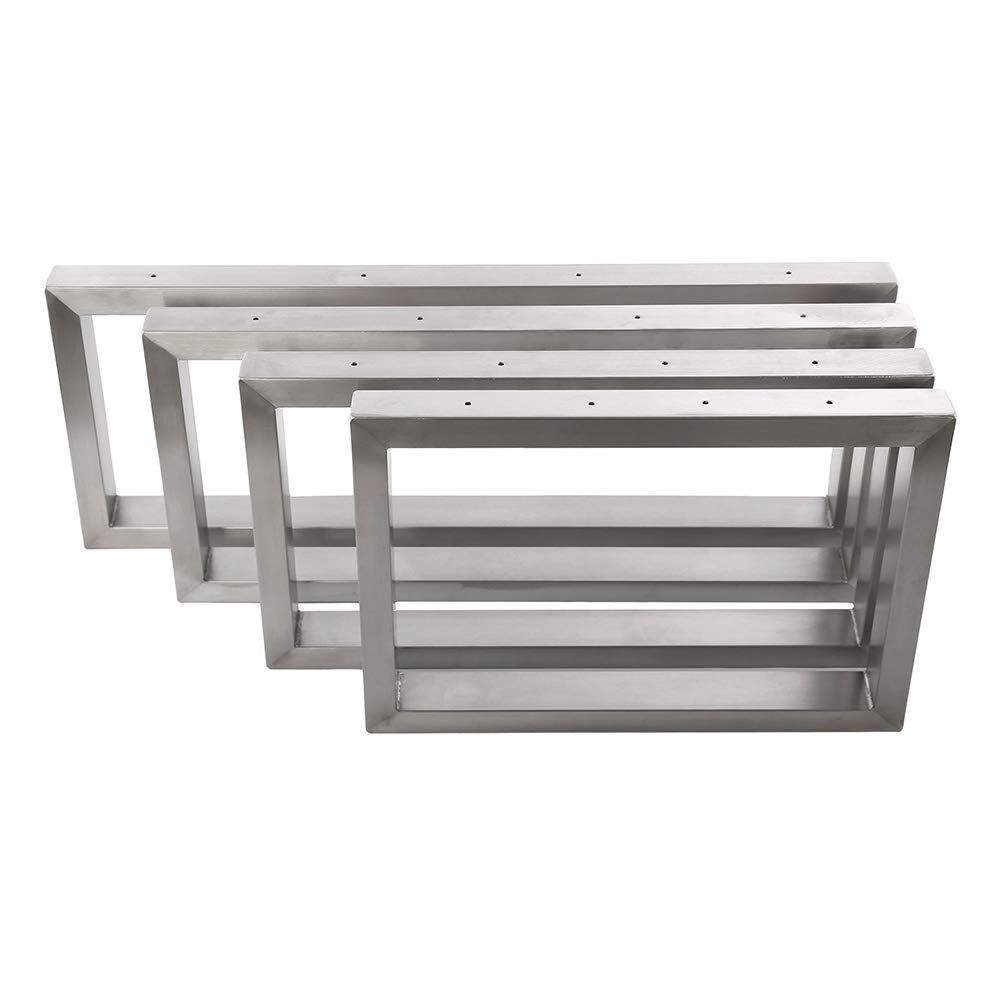KTC Tec Soporte para lavabo de acero inoxidable, TRG50 x 30 mm, 300/450, 1 par