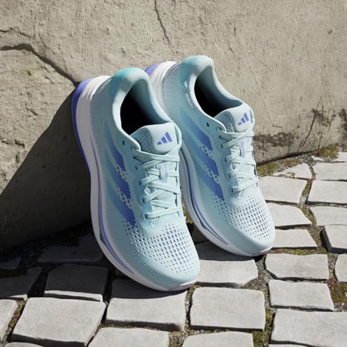 Image of adidas Supernova Rise Women's Running Shoes, Aqua, 8.5