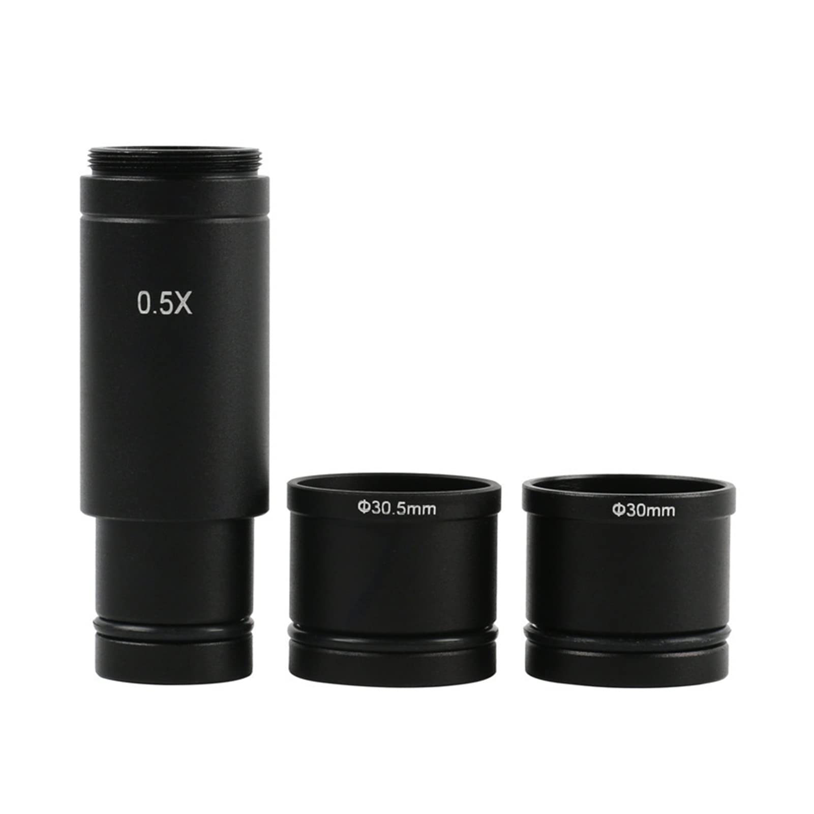 0.5x23.2mm Microscopio Lente Microscopio Camera Industriale CCD Adattatore Interfaccia Adattatore Zoom Lente C Ulicazione Elettronica interfaccia