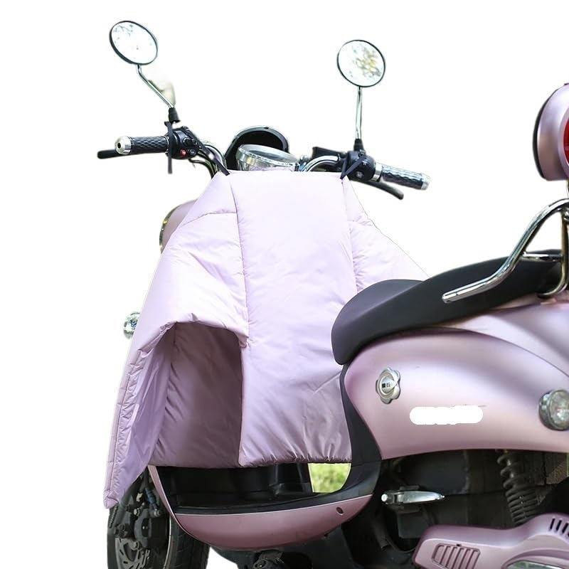 Warme Motorrad-Beinschützer. Roller-Beinschützer, Beinschützer für Motorrad, Winter, Winddicht, Windschutzscheiben-Steppdecken, Roller-Beinschützer, Beinschürze, Decke (Pink)