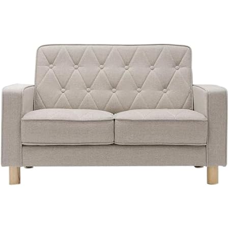 Amazon 生活雑貨 ソファー ソファ 2人掛け ポケットコイル 北欧 一人暮らし ベージュ 大型 土日出荷対応 ソファ カウチ オンライン通販