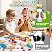 TIGERHU Wooden Train Set | Educational Building Toys with Snap-On Design, Eco-Friendly Solid Wood Tracks & Non-Toxic Materials for Ages 3-8