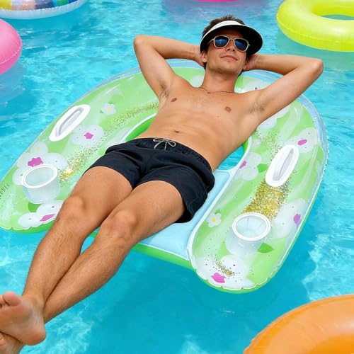 Chaise flottante très résistante avec appui-tête confort durable - 5