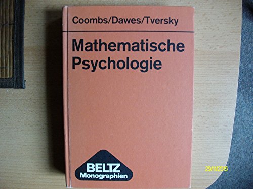 Mathematische Psychologie. Eine Einführung