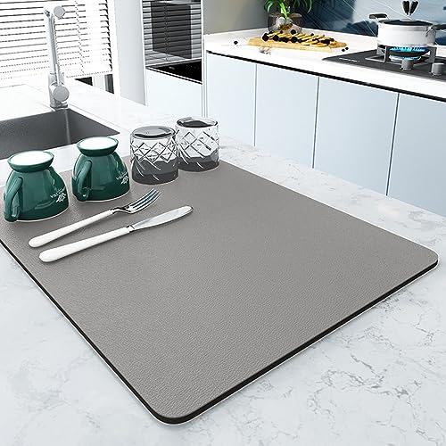 Chakme) Atacado Diatomaceous Earth Kitchen Mat Prato Fast Drying Mat Para Cozinh