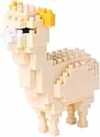 Kawada - 限定版 ナノブロック アルパカ クリアバージョン 2011 東京おもちゃショー Amazon.co.jp: カワダ(Kawada) ナノブロック アルパカ NBC_160