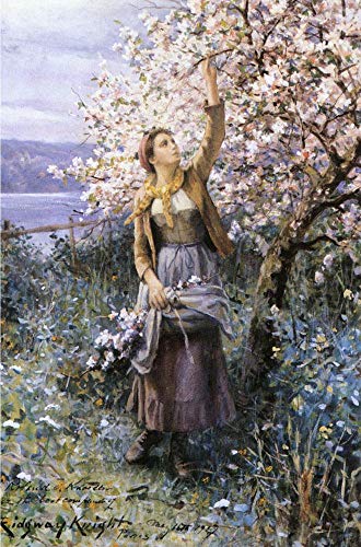 3 peintures à l'huile d'art célèbres Daniel Ridgway Knight 04