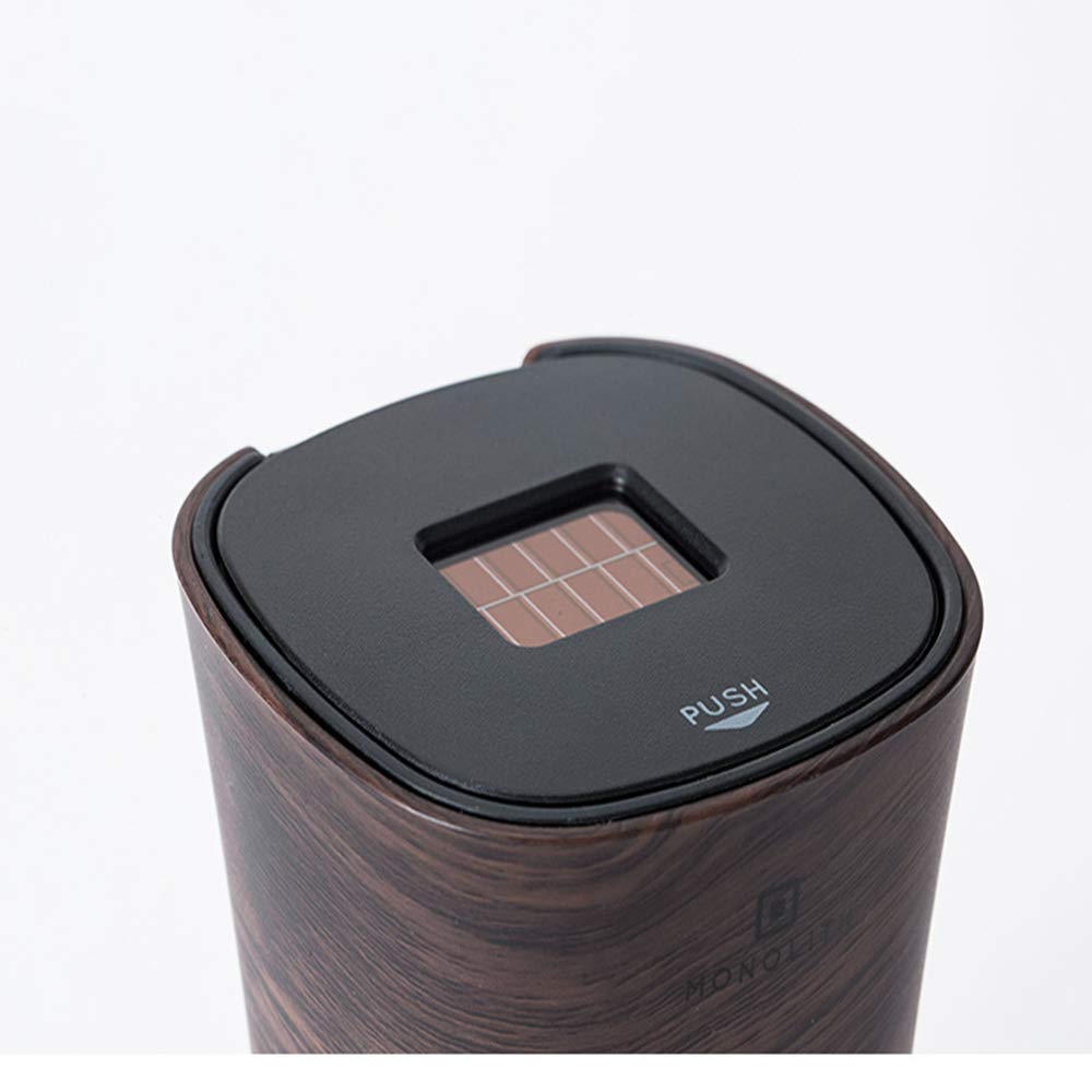 Cendrier de voiture Cigarette de voiture amovible LED illuminé sans fumée pour la plupart des porte-gobelets de voiture Cendrier de voiture avancée Cendrier de voiture créative