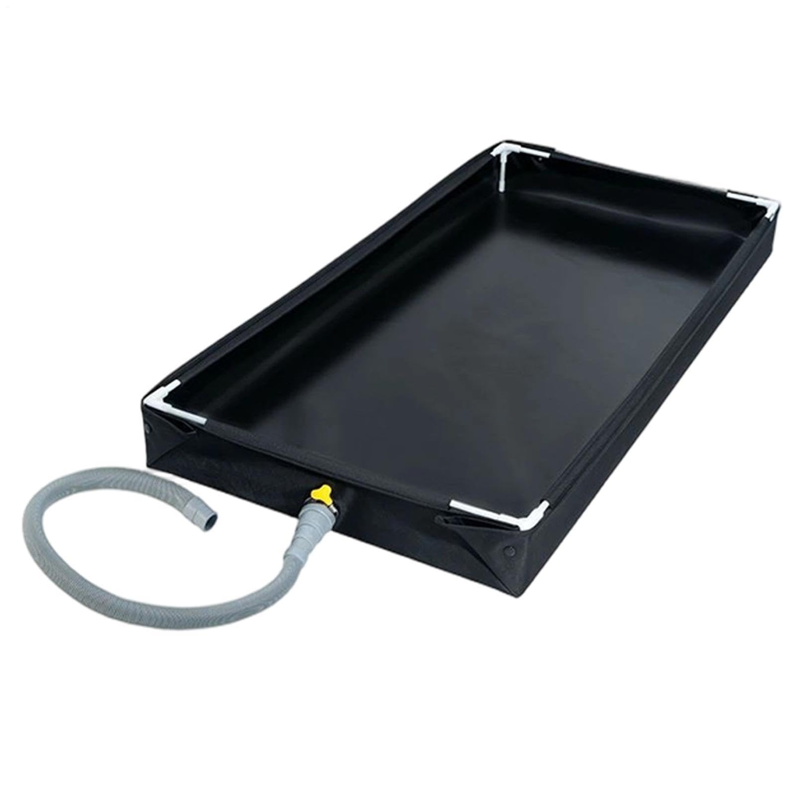 Bac à sable portable pliable | Jeu d'eau d'extérieur avec tuyau de vidange