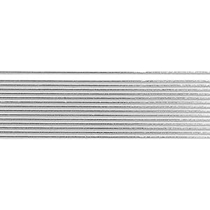 KnorrPrandell 8306036 Wachsstreifen, 2 mm / 20 cm, silber