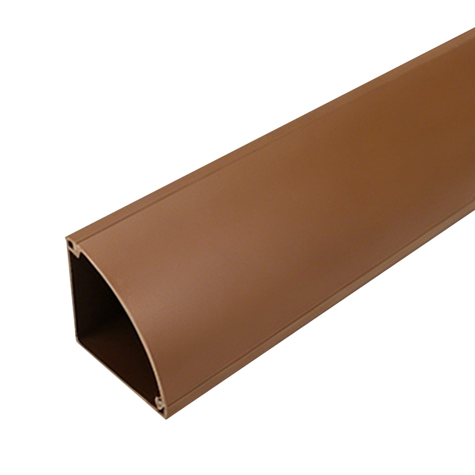 Cable Management 3,5x3,5cm Canalina Passacavi Muro Triangolare Autoadesiva per Nascondere i Fili in Casa e in Ufficio(Brown,300cm/118in)