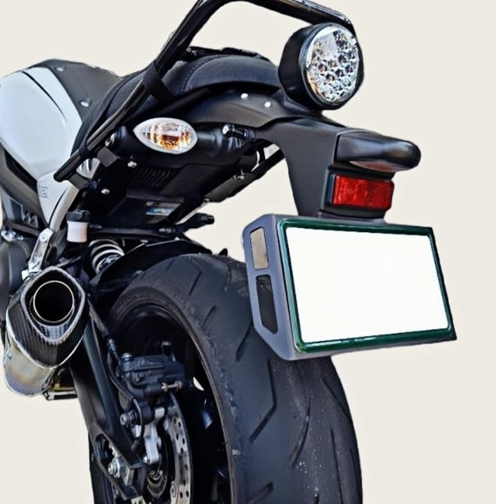 バイク ナンバープレート 事業用 MOONEYES ムーンアイズ バイク ナンバーフレーム【50cc〜125cc