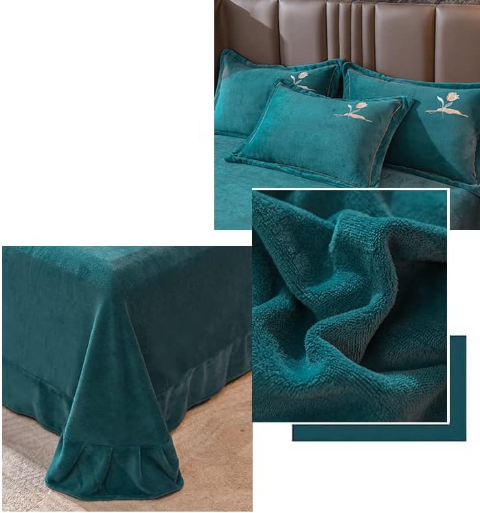 冬の掛け布団カバー ダブル,ライトラグジュアリーミルクファイバー4