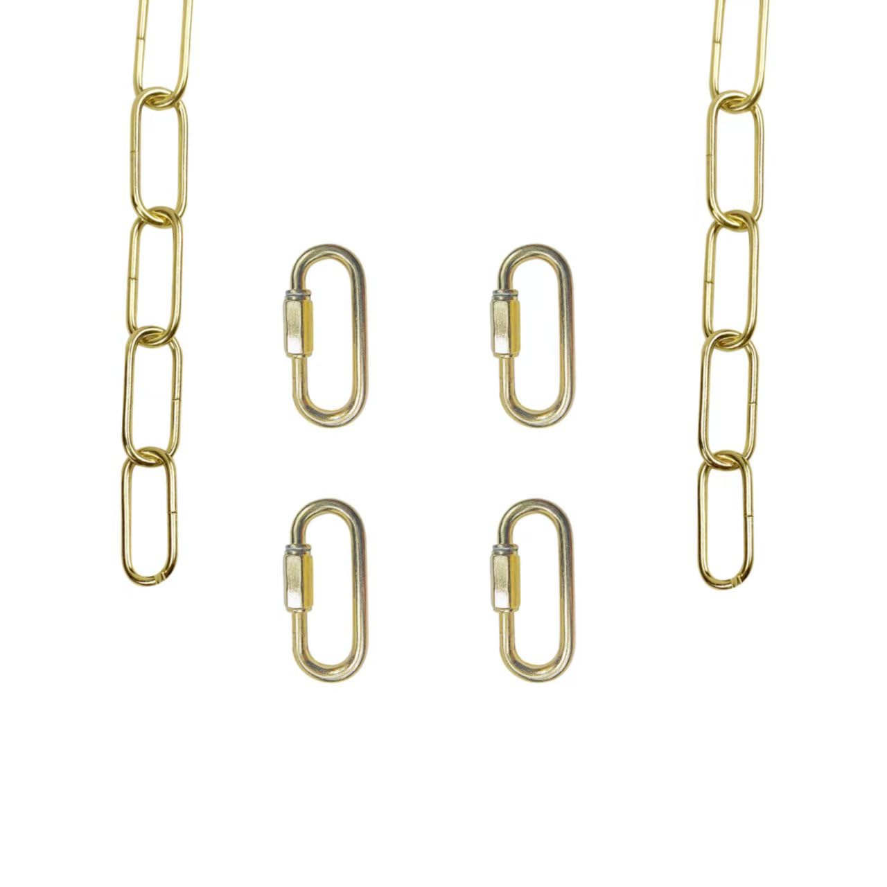 Brass Pendant Light Chain - 20 Feet -4