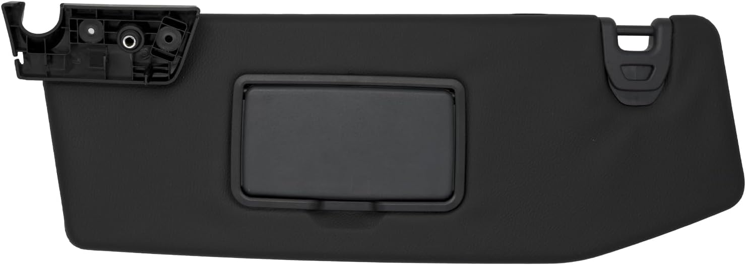 CRAZYPARTS Driver Side Sun Visor Compatible with 2018-2023 Jeep Wrangler 2020-2023 Jeep Gladiator Without Light Replacement# 6CD22TX7AN